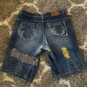 Osaka Big Train Japanese Jean Shorts